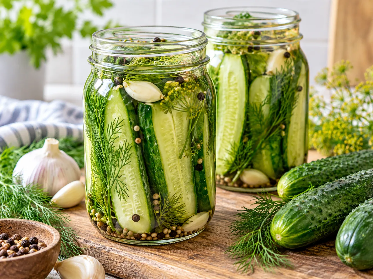 Refrigerator Dill Pickles