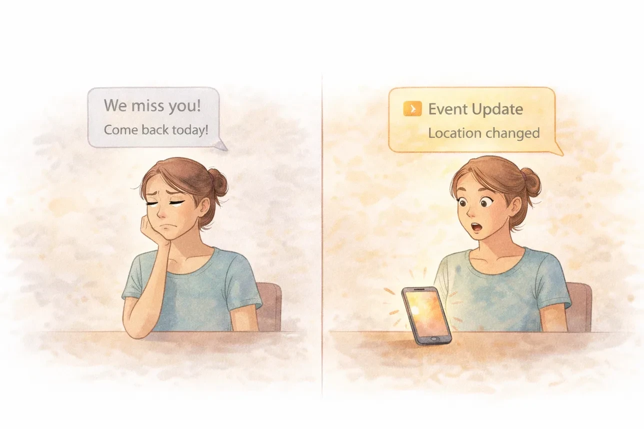 Why Most Scheduling Apps Send Too Many Notifications