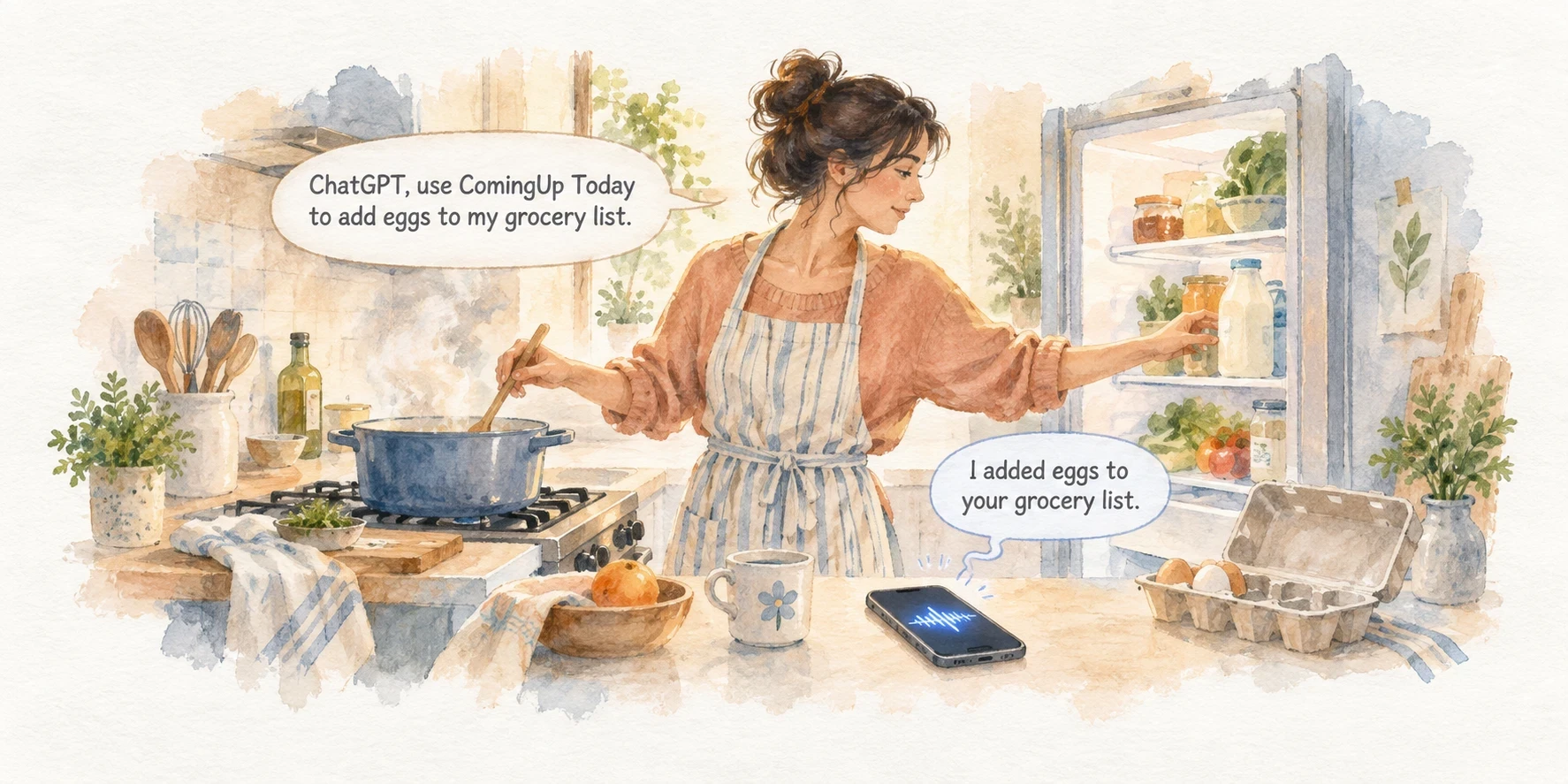 How to Connect ChatGPT to Your Family Calendar, Lists, Notes, Contacts, and Recipes