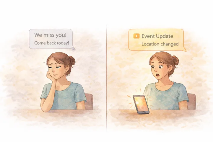 Why Most Scheduling Apps Send Too Many Notifications